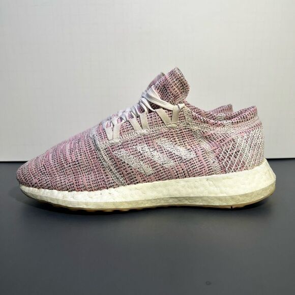 Womens ADIDAS PureBoost Go Orchid Tint Running Shoes / Size 7 - Picture 4 of 10